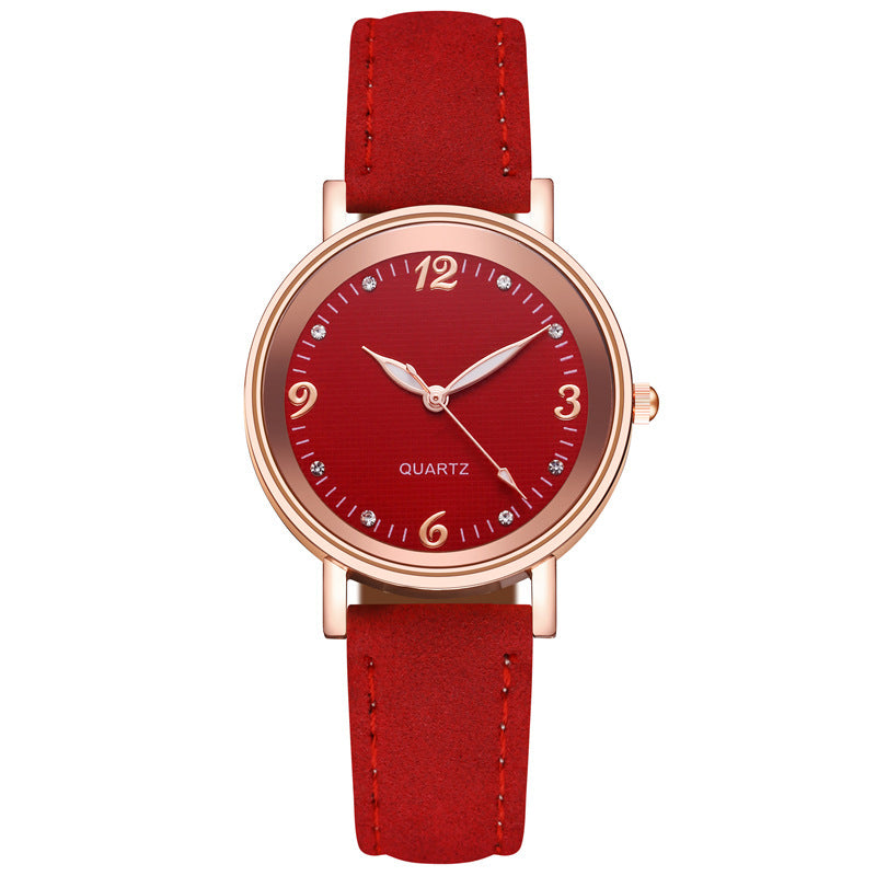 Luminous Watches for Women with Leather Straps and Casual Wear