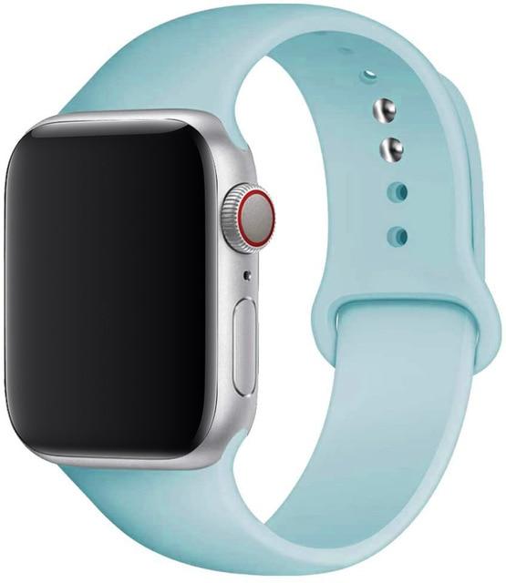 Silicone Strap Apple Watch Bands